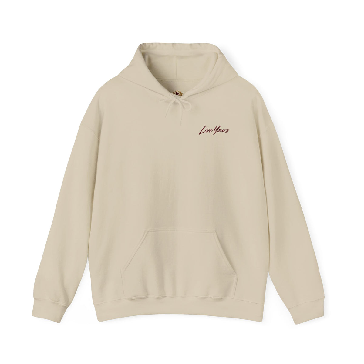 Live Yours Signature Globe Hoodie – Unisex Pullover Sweatshirt
