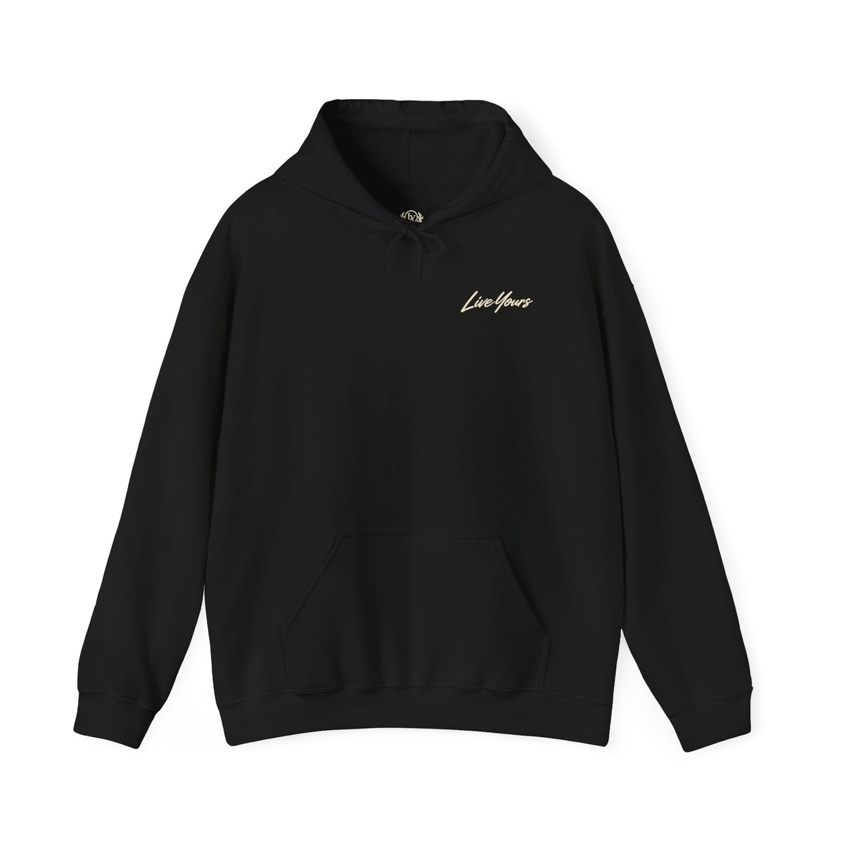 Live Yours Signature Globe Hoodie – Unisex Pullover Sweatshirt
